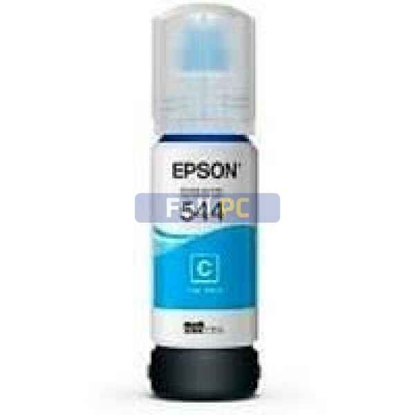 Epson 544 - 65 ml - cián - original - recarga de tinta - para EcoTank L1110, L1210, L3110, L3150, L3210, L3250, L3260, L5290 - T544220-AL - en Full PC