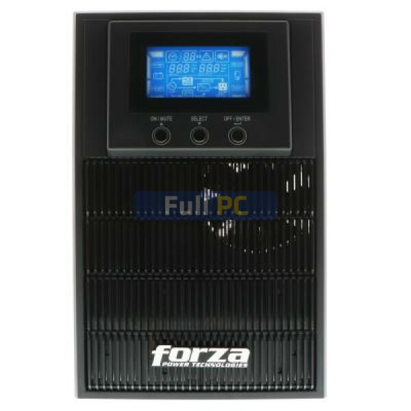 Forza - UPS - On-line - 1800 Watt - 2000 VA - AC 220 V - 5-Italian Chile - FDC-2002T-C - en Full PC