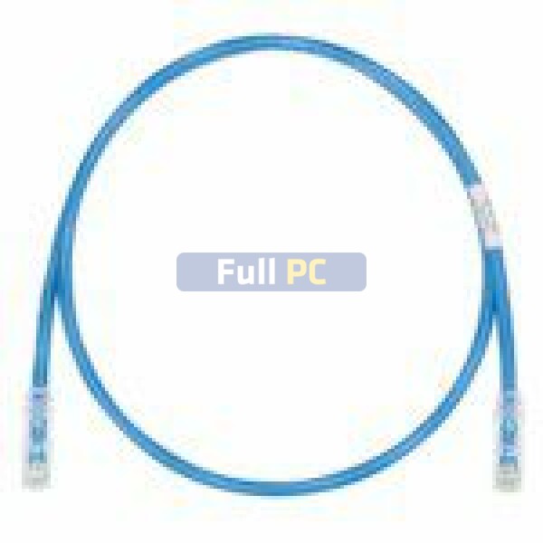 Panduit TX6-28 Category 6 Performance - Cable de interconexión - RJ-45 (M) a RJ-45 (M) - 2.13 m - UTP - CAT 6 - atornillado, sin halógenos - azul - UTP28SP7BU - en Full PC