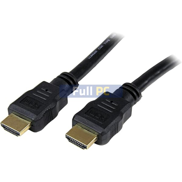 StarTech.com Cable HDMI de alta velocidad 6ft. – Ultra HD 4k x 2k HDMI - - Cable HDMI - HDMI (M) a HDMI (M) - 1.8 m - doble blindado - negro - para P/N: CDP2DPHD, CDP2HDFC, CDP2HDMDP, ST121HD20FXA, SV565HDIP, USB32HDVGA, VID2HDCON2 - HDMM6 - en Full PC