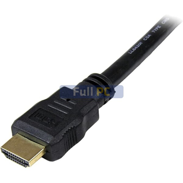 StarTech.com Cable HDMI de alta velocidad 6ft. – Ultra HD 4k x 2k HDMI - - Cable HDMI - HDMI (M) a HDMI (M) - 1.8 m - doble blindado - negro - para P/N: CDP2DPHD, CDP2HDFC, CDP2HDMDP, ST121HD20FXA, SV565HDIP, USB32HDVGA, VID2HDCON2 - HDMM6 - en Full PC