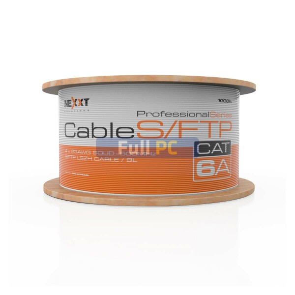 Nexxt Cable S/FTP Cat6A - Azul - NAB-UTP6ABL - en Full PC