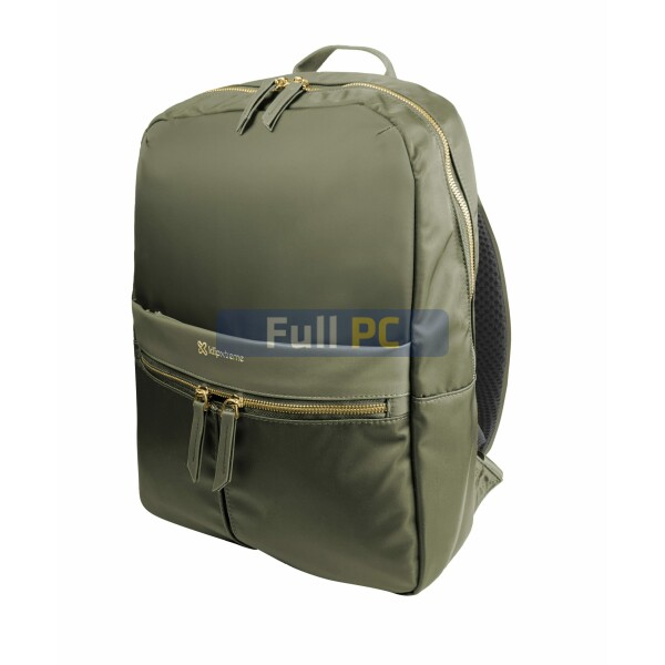 Klip Xtreme - Notebook carrying backpack - 15.6" - 1200D Nylon - Green - KNB-467GN - en Full PC