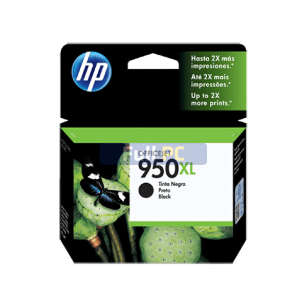 HP 950XL - 53 ml - Alto rendimiento - negro - original - cartucho de tinta - para Officejet Pro 251, 276, 8100, 8600, 8600 N911, 8610, 8615, 8616, 8620, 8625, 8630, 8640 - CN045AL - en Full PC